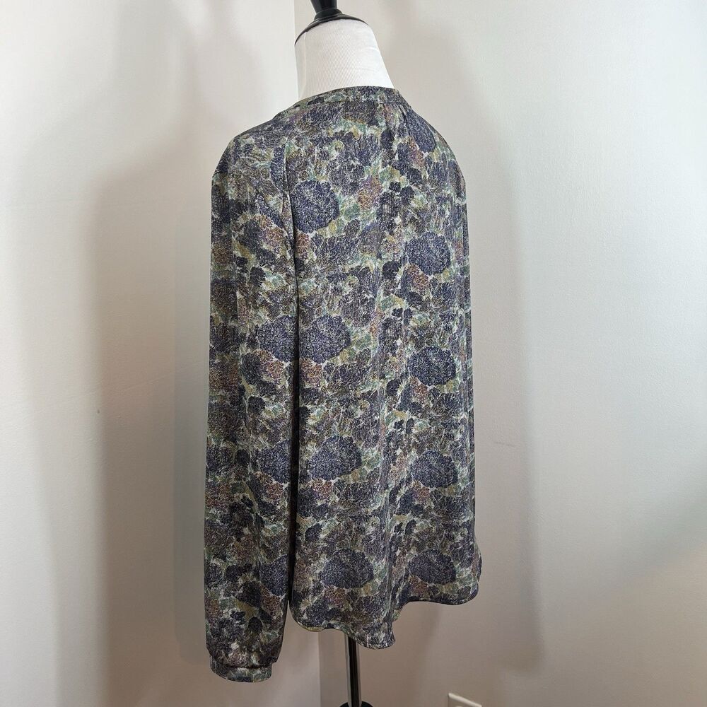 ASTR the Label Blouse Top Size M Multicolor All Day Wear High Low Lightweight - Picture 5 of 13